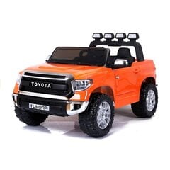 Sähköauto lapsille kaksipaikkainen Toyota Tundra, oranssi hinta ja tiedot | Lasten sähköautot | hobbyhall.fi