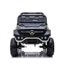 Sähköauto lapsille kaksipaikkainen Mercedes Unimog, musta hinta ja tiedot | Lasten sähköautot | hobbyhall.fi