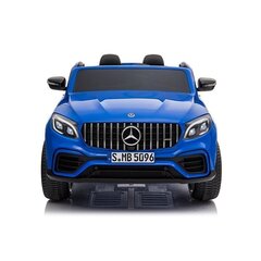 Sähköauto lapsille kaksipaikkainen Mercedes GLC 63S QLS, sininen hinta ja tiedot | Lasten sähköautot | hobbyhall.fi