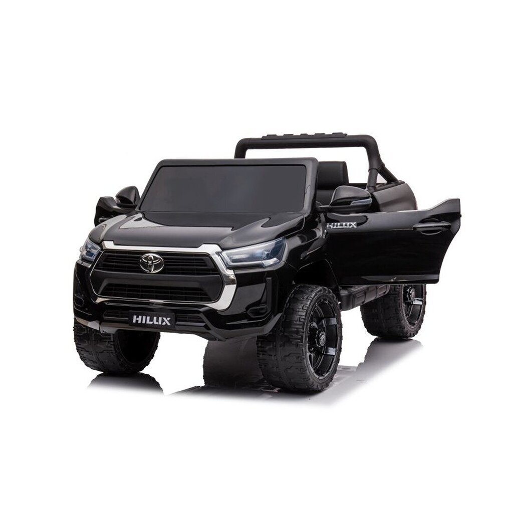 Sähköauto lapsille kaksipaikkainen Toyota Hilux DK-HL860, musta hinta ja tiedot | Lasten sähköautot | hobbyhall.fi