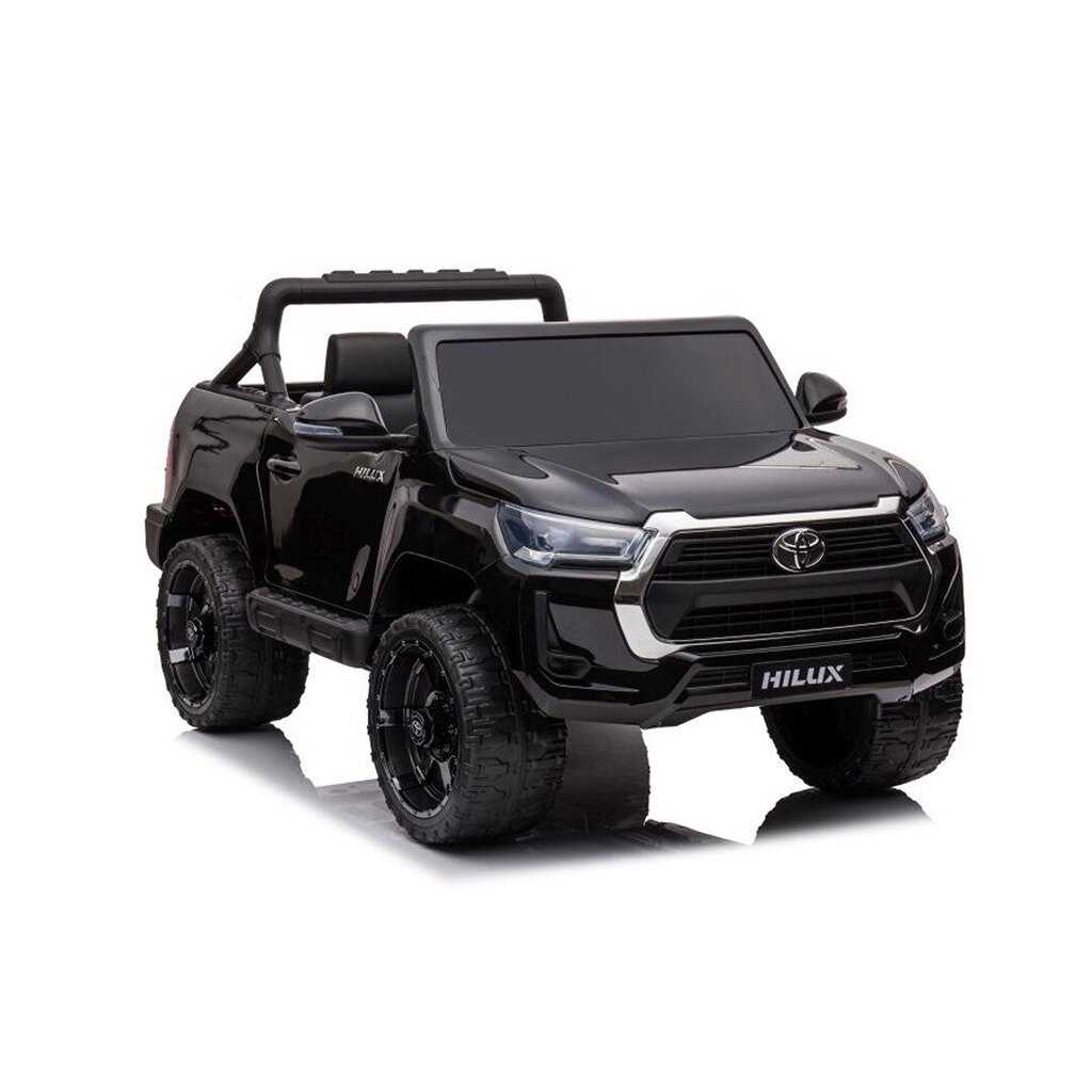 Sähköauto lapsille kaksipaikkainen Toyota Hilux DK-HL860, musta hinta ja tiedot | Lasten sähköautot | hobbyhall.fi