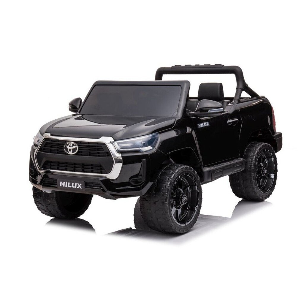 Sähköauto lapsille kaksipaikkainen Toyota Hilux DK-HL860, musta hinta ja tiedot | Lasten sähköautot | hobbyhall.fi