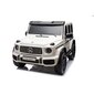 Sähköauto lapsille kaksipaikkainen Mercedes G63 XXL, valkoinen hinta ja tiedot | Lasten sähköautot | hobbyhall.fi