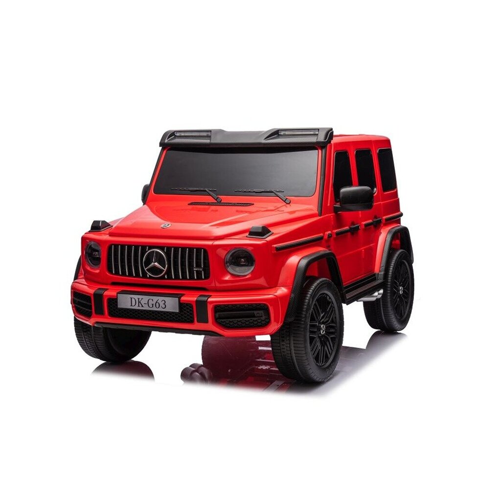 Mercedes G63 XXL kaksipaikkainen sähköauto lapsille, punainen hinta ja tiedot | Lasten sähköautot | hobbyhall.fi