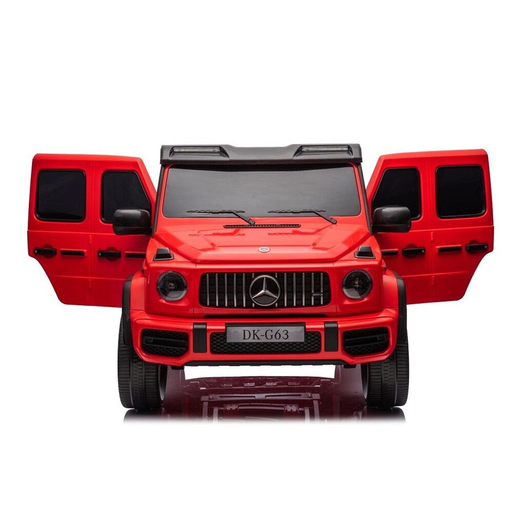 Mercedes G63 XXL kaksipaikkainen sähköauto lapsille, punainen hinta ja tiedot | Lasten sähköautot | hobbyhall.fi