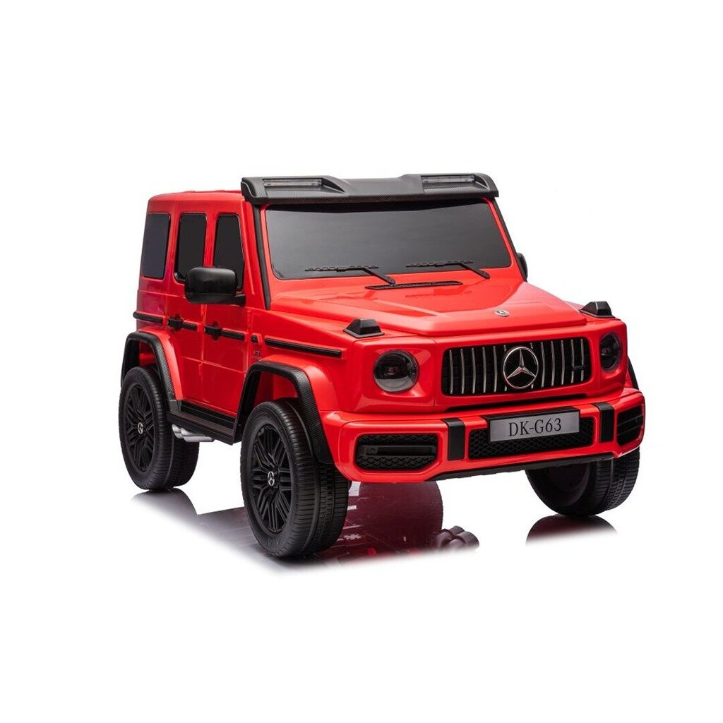 Mercedes G63 XXL kaksipaikkainen sähköauto lapsille, punainen hinta ja tiedot | Lasten sähköautot | hobbyhall.fi