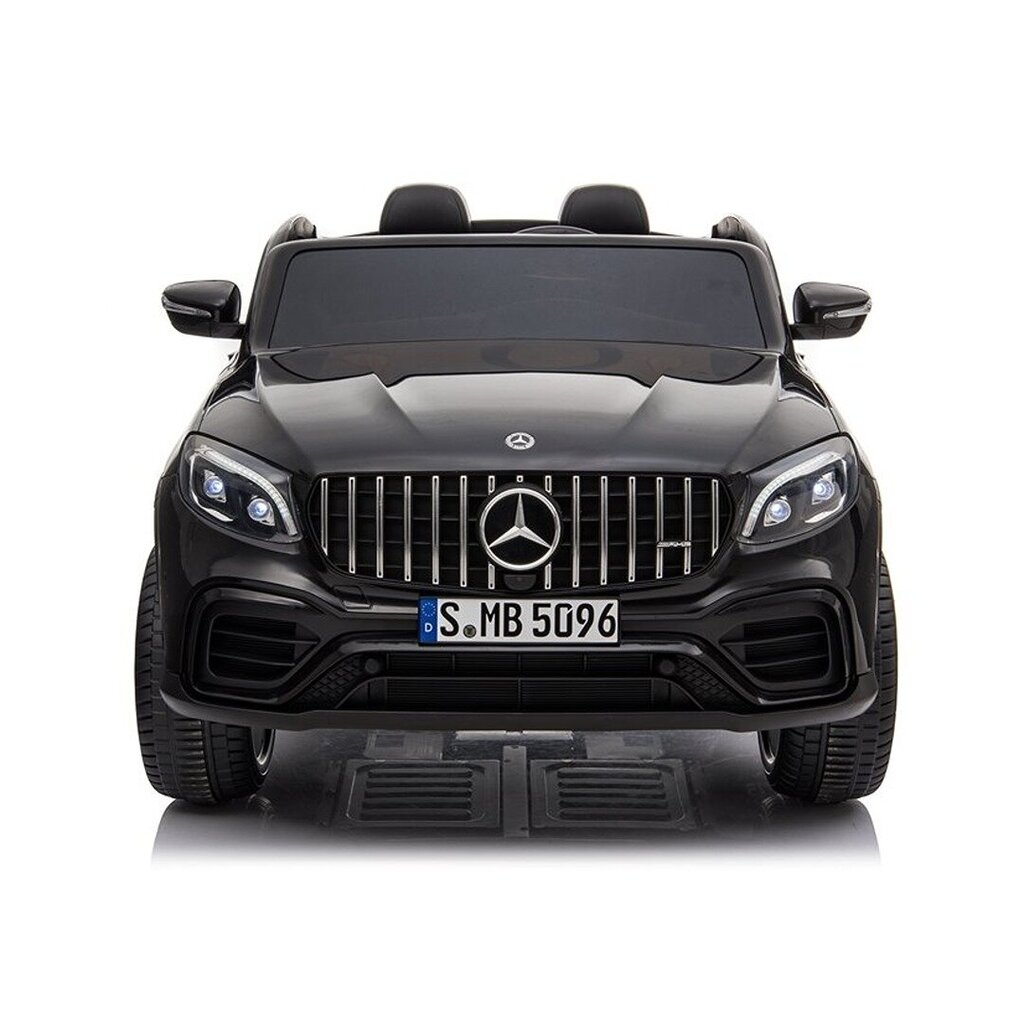 Sähköauto lapsille kaksipaikkainen Mercedes GLC 63S QLS MP4, musta hinta ja tiedot | Lasten sähköautot | hobbyhall.fi