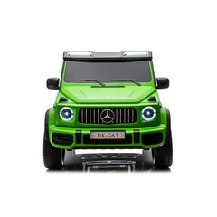 Sähköauto lapsille kaksipaikkainen Mercedes G63 XXL, vihreä hinta ja tiedot | Lasten sähköautot | hobbyhall.fi