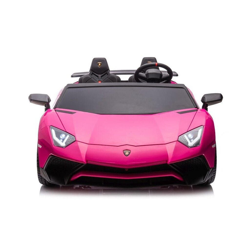 Sähköauto lapsille kaksipaikkainen Lamborghini XXL A8803, pinkki hinta ja tiedot | Lasten sähköautot | hobbyhall.fi