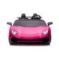 Sähköauto lapsille kaksipaikkainen Lamborghini XXL A8803, pinkki hinta ja tiedot | Lasten sähköautot | hobbyhall.fi