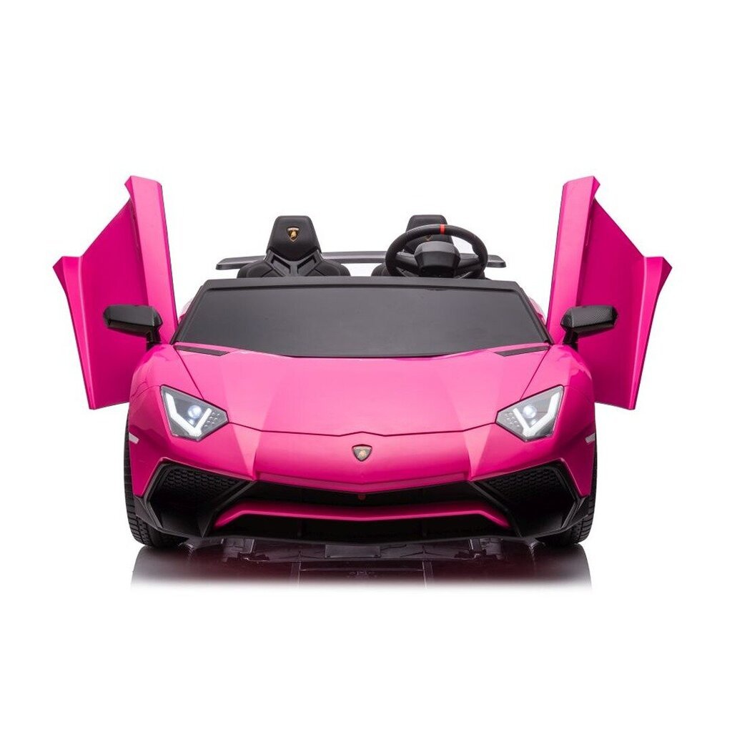 Sähköauto lapsille kaksipaikkainen Lamborghini XXL A8803, pinkki hinta ja tiedot | Lasten sähköautot | hobbyhall.fi