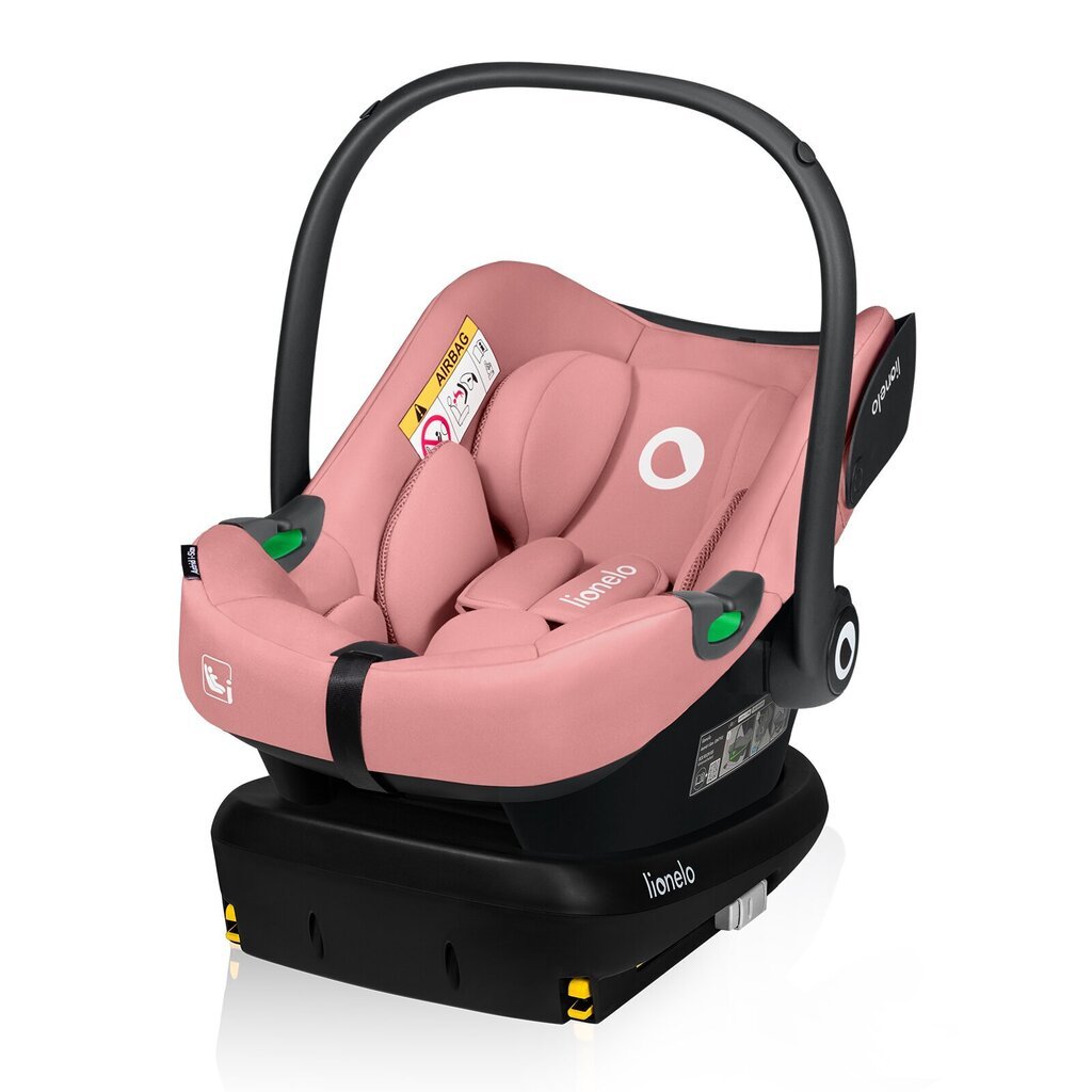 Auton istuin Lionelo Astrid I-Size, 0-13 kg, pinkki hinta ja tiedot | Turvaistuimet | hobbyhall.fi