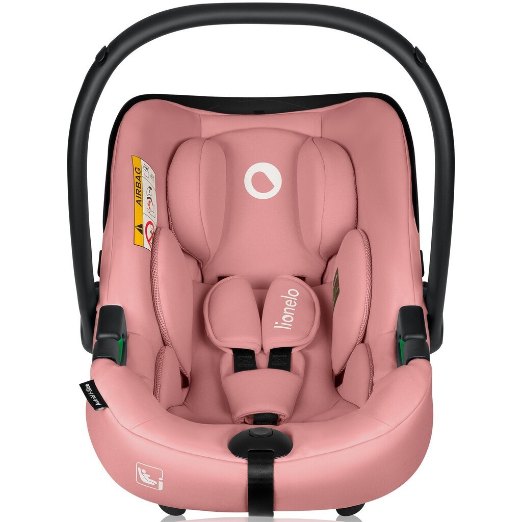 Auton istuin Lionelo Astrid I-Size, 0-13 kg, pinkki hinta ja tiedot | Turvaistuimet | hobbyhall.fi