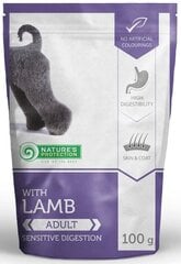 Nature's Protection Dog Adult Lamb säilykeruoka koirille lampaan kanssa pussissa, 100g hinta ja tiedot | Koiran märkäruoka | hobbyhall.fi