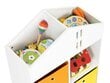 Lasten kirjahylly Eco Toys ZKB-3, valkoinen hinta ja tiedot | Lasten yöpöydät | hobbyhall.fi