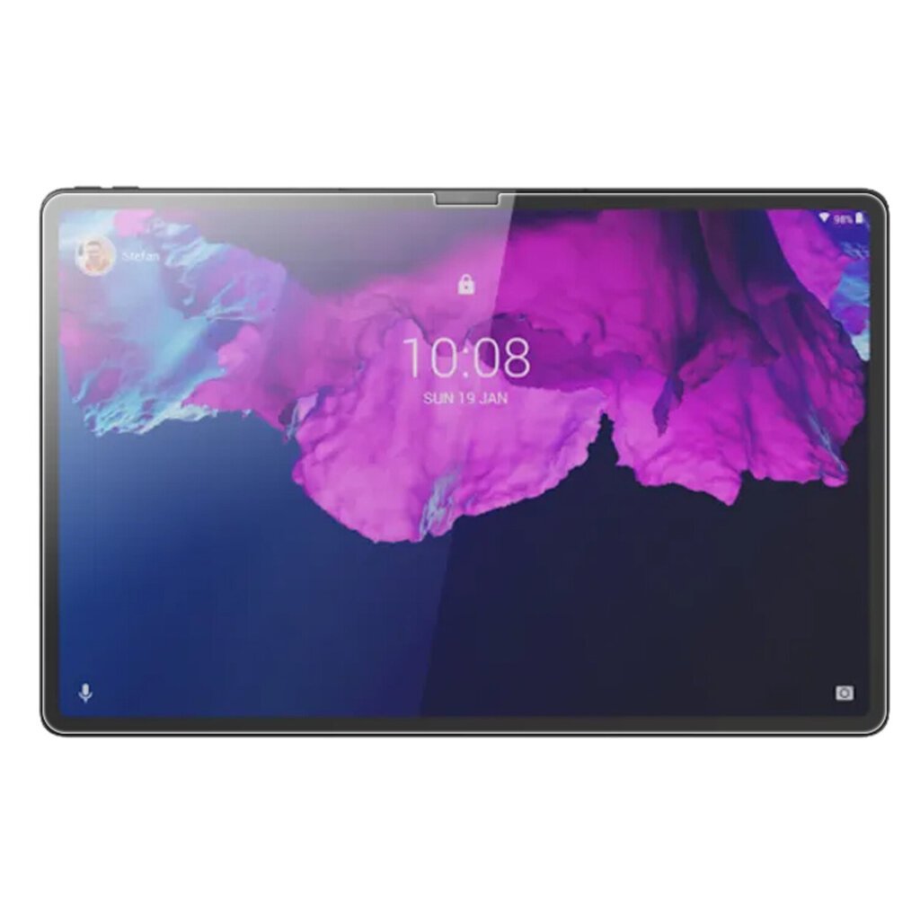 iLike 2.5D Reunakaareva Kirkas Tempered Glass Lenovo Tab P12 Pro 12.6'' Q706F Wi-Fi / Q706Z 5G (2023) hinta ja tiedot | Tablettien lisätarvikkeet | hobbyhall.fi