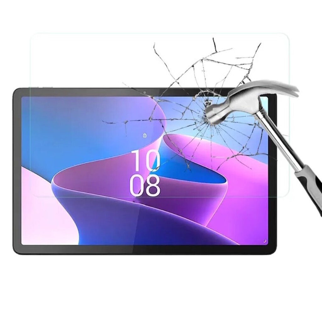 iLike 2.5D Reunakaareva Kirkas Tempered Glass Lenovo Tab P12 Pro 12.6'' Q706F Wi-Fi / Q706Z 5G (2023) hinta ja tiedot | Tablettien lisätarvikkeet | hobbyhall.fi