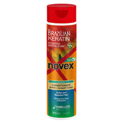 NOVEX Brasilian keratiini Hoitoaine hiuksille 300ml hinta ja tiedot | Shampoot | hobbyhall.fi