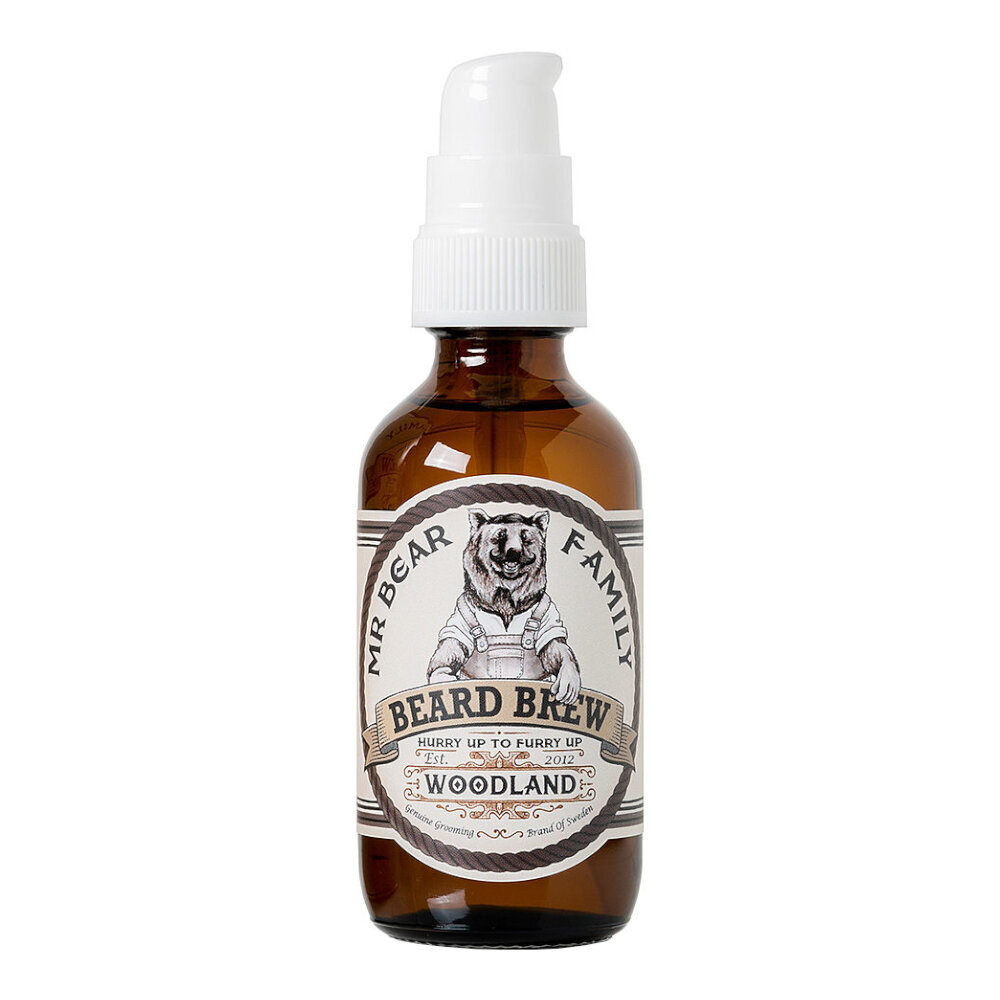 Herra Bear Family Beard Brew Woodland - Partaöljy, 60ml hinta ja tiedot | Parranajo ja karvanpoisto | hobbyhall.fi