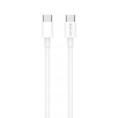 Jellico EU19 GaN 40W PD Universaali Supernopea Laturi 2x USB-C / PD USB-C 1m Kaapeli Valkoinen hinta ja tiedot | Jellico Autotuotteet | hobbyhall.fi