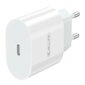 Jellico AK-200 PD 20W Älykäs iPhone & iPad Yleinen Nopea Laturi 1x USB-C (5-12V) Valkoinen hinta ja tiedot | Puhelimen laturit | hobbyhall.fi