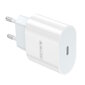 Jellico AK-200 PD 20W Älykäs iPhone & iPad Yleinen Nopea Laturi 1x USB-C (5-12V) Valkoinen hinta ja tiedot | Puhelimen laturit | hobbyhall.fi