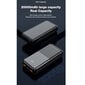 Jellico P29 20000mAh Nopea Power Bank Laturi 2x USB QC 22.5W / PD USB-C 20W Ulostulo Musta hinta ja tiedot | Varavirtalähteet | hobbyhall.fi