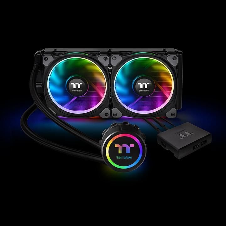 Thermaltake Floe Riing RGB 240 TT Premium Edition (CL-W157-PL12SW-A) hinta ja tiedot | Vesijäähdytys | hobbyhall.fi