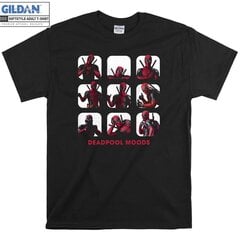 Deadpool Moods Box Up Funny T-shirt hinta ja tiedot | Miesten T-paidat | hobbyhall.fi