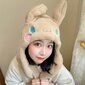 Kawaii Sanrio Hat Cinnamoroll Asusteet Söpö pehmohattu pitää lämpimänä pupuhattu korvat ylös pehmolelu lapsille tytölle lippalakki B valkoinen hinta ja tiedot | Hiustarvikkeet | hobbyhall.fi