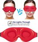 Sleep Eye Eye Mask miehille, Naiset, 3D muotoiltu kuppi nukkumisnaamari ja sidottu silmät, kovera muotoiltu yöuninaamio, estovalo, pehmeä mukavuus silmäsuoja Cov hinta ja tiedot | Imetystuotteet | hobbyhall.fi