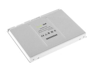 Green Cell Ā® Laptop battery A1175 for Apple MacBook Pro 15 A1150 A1211 A1226 A1260 2006-2008 hinta ja tiedot | Kannettavien tietokoneiden akut | hobbyhall.fi