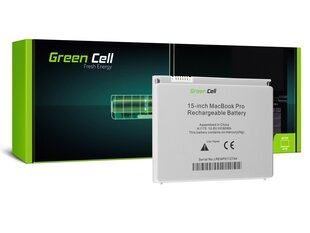 Green Cell Ā® Laptop battery A1175 for Apple MacBook Pro 15 A1150 A1211 A1226 A1260 2006-2008 hinta ja tiedot | Kannettavien tietokoneiden akut | hobbyhall.fi