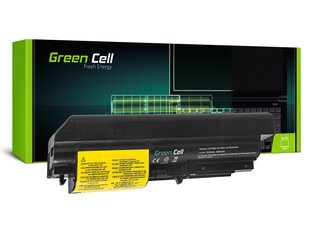 Green Cell Laptop Battery for IBM Lenovo ThinkPad T61 R61 T400 R400 hinta ja tiedot | Kannettavien tietokoneiden akut | hobbyhall.fi