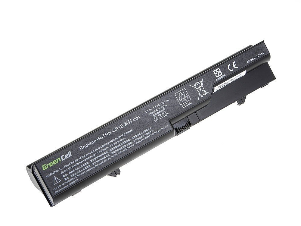 Green Cell Laptop Battery for HP 420 620 625 Compaq 420 620 621 625 ProBook 4520 hinta ja tiedot | Kannettavien tietokoneiden akut | hobbyhall.fi