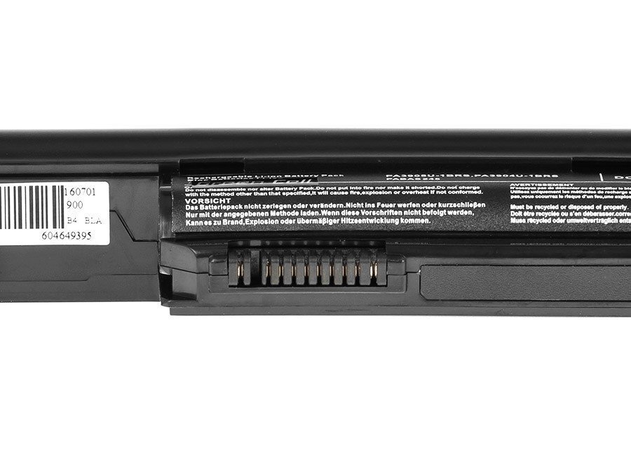 Green Cell Laptop Battery for Toshiba Satellite Pro R850, Tecra R850 R950 hinta ja tiedot | Kannettavien tietokoneiden akut | hobbyhall.fi