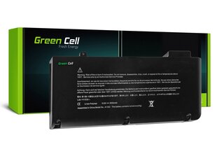 Green Cell® kannettavan tietokoneen akku A1322 Apple MacBook Pro 13 A1278:lle 2009-2012 hinta ja tiedot | Kannettavien tietokoneiden akut | hobbyhall.fi