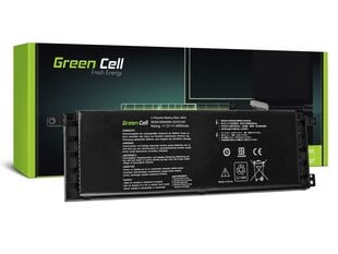 Green Cell Laptop Battery for Asus X553 X553M X553MA F553 F553M F553MA hinta ja tiedot | Kannettavien tietokoneiden akut | hobbyhall.fi