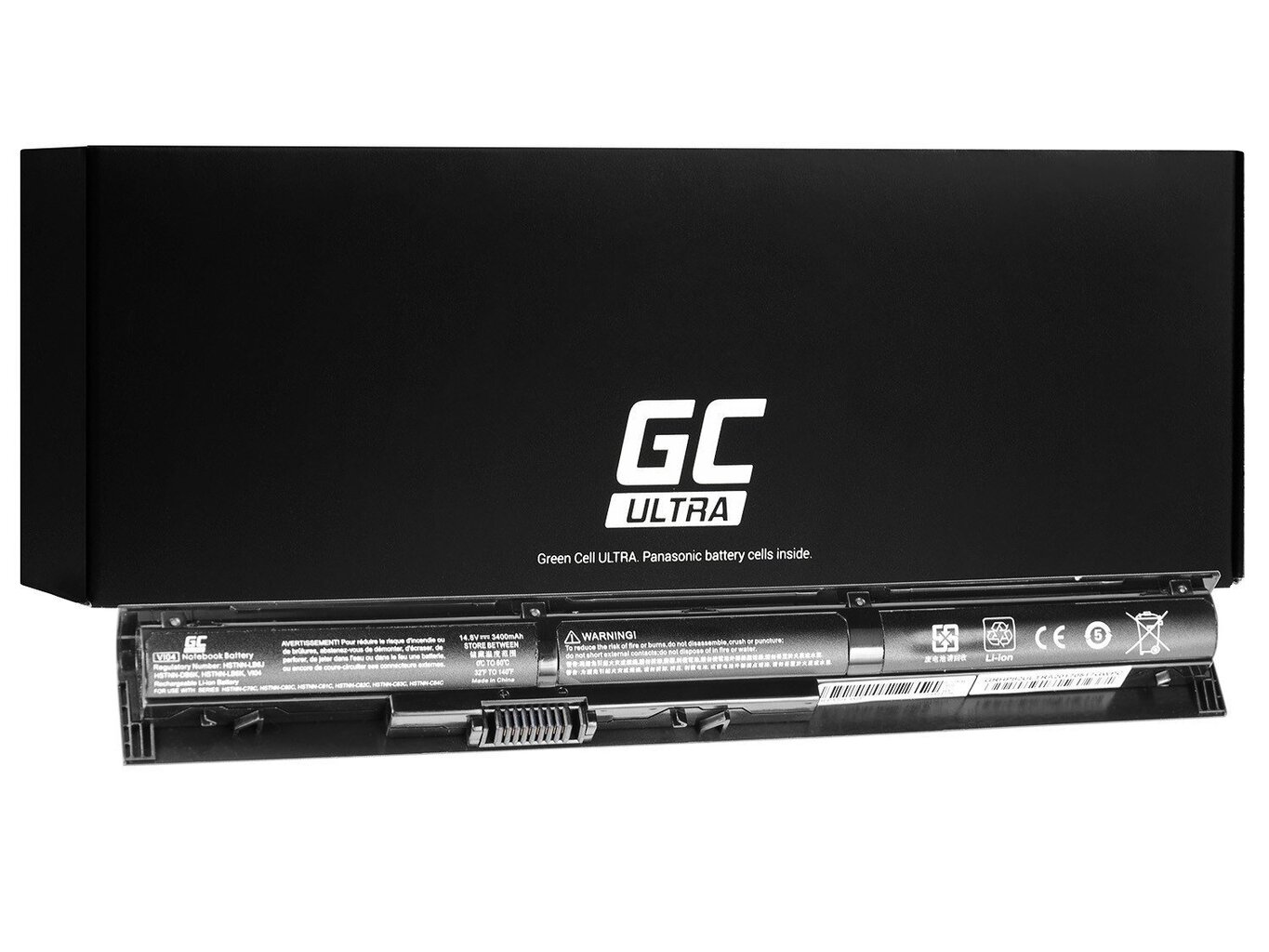 Green Cell Ultra Laptop Battery for HP ProBook 440 445 450 455 G2, HP Pavilion 14-V 15-P 17-F, HP Envy 15-K 17-K hinta ja tiedot | Kannettavien tietokoneiden akut | hobbyhall.fi