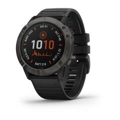 Garmin Fenix 6X Pro Solar, musta hinta ja tiedot | Älykellot | hobbyhall.fi