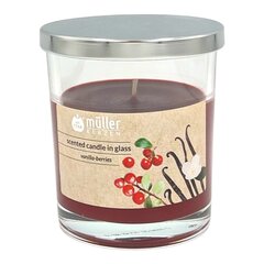 Muller kynttilä Berries-vanilla, 1 kpl. hinta ja tiedot | Kynttilät ja kynttilänjalat | hobbyhall.fi