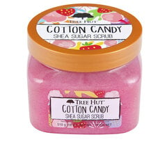 Vartalokuorinta sokerilla Tree Hut Cotton Candy Shea Sugar Scrub, 510 g hinta ja tiedot | Vartalokuorinnat | hobbyhall.fi