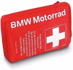 BMW Moottoripyörän ensiapusetti Small Genuine, 72602449656 hinta ja tiedot | Ensiaputarvikkeet autoon | hobbyhall.fi