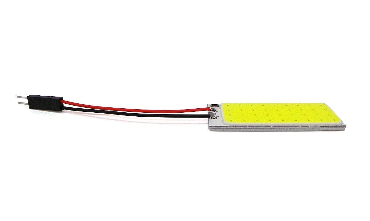 50x20 LED COB paneeli 12V W5W, C5W, BA9S, T10, SV8.5, T4W 500lm, 1 kpl. hinta ja tiedot | Polttimot | hobbyhall.fi