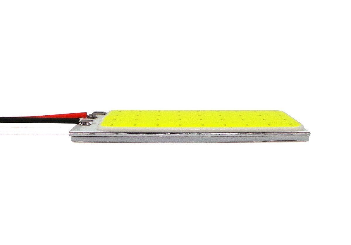 50x20 LED COB paneeli 12V W5W, C5W, BA9S, T10, SV8.5, T4W 500lm, 1 kpl. hinta ja tiedot | Polttimot | hobbyhall.fi