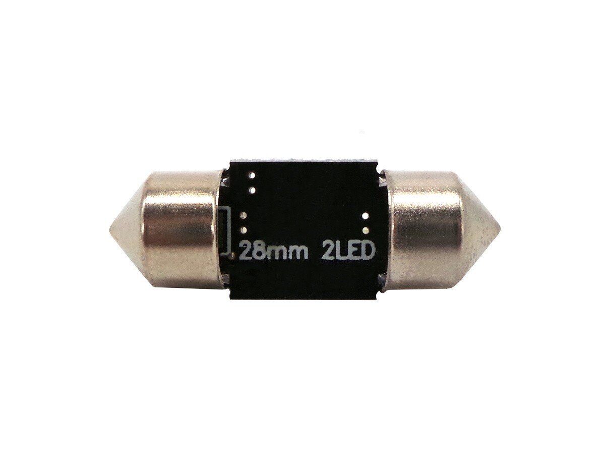 C3W LED-lamppu SV8.5 12V canbus, 28mm 180lm, 1 kpl. hinta ja tiedot | Polttimot | hobbyhall.fi