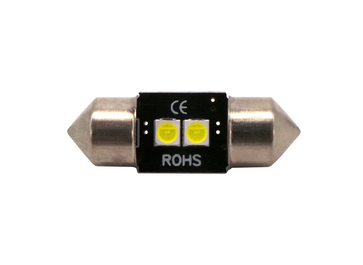 C3W LED-lamppu SV8.5 12V canbus, 28mm 180lm, 1 kpl. hinta ja tiedot | Polttimot | hobbyhall.fi