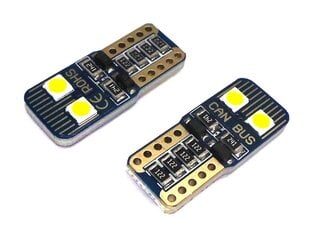 W5W LED-lamppu T10 12V-18V canbus, 320lm, 1 kpl. hinta ja tiedot | Polttimot | hobbyhall.fi