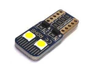 W5W LED-lamppu T10 12V-18V canbus, 320lm, 1 kpl. hinta ja tiedot | Polttimot | hobbyhall.fi