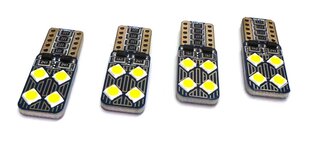 W5W LED prin T10 12V-18V canbus, 450lm, 1 kpl. hinta ja tiedot | Polttimot | hobbyhall.fi